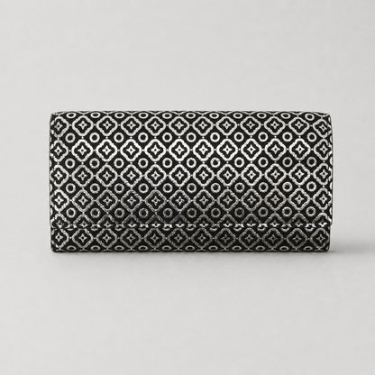 印伝〈鹿革 + 漆〉｜ギャルソン長財布｜アイコニック