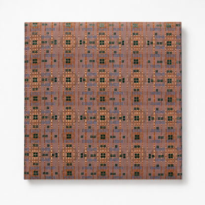 シルク印伝〈西陣織＋漆〉｜ウォールアート・表装｜グロウ